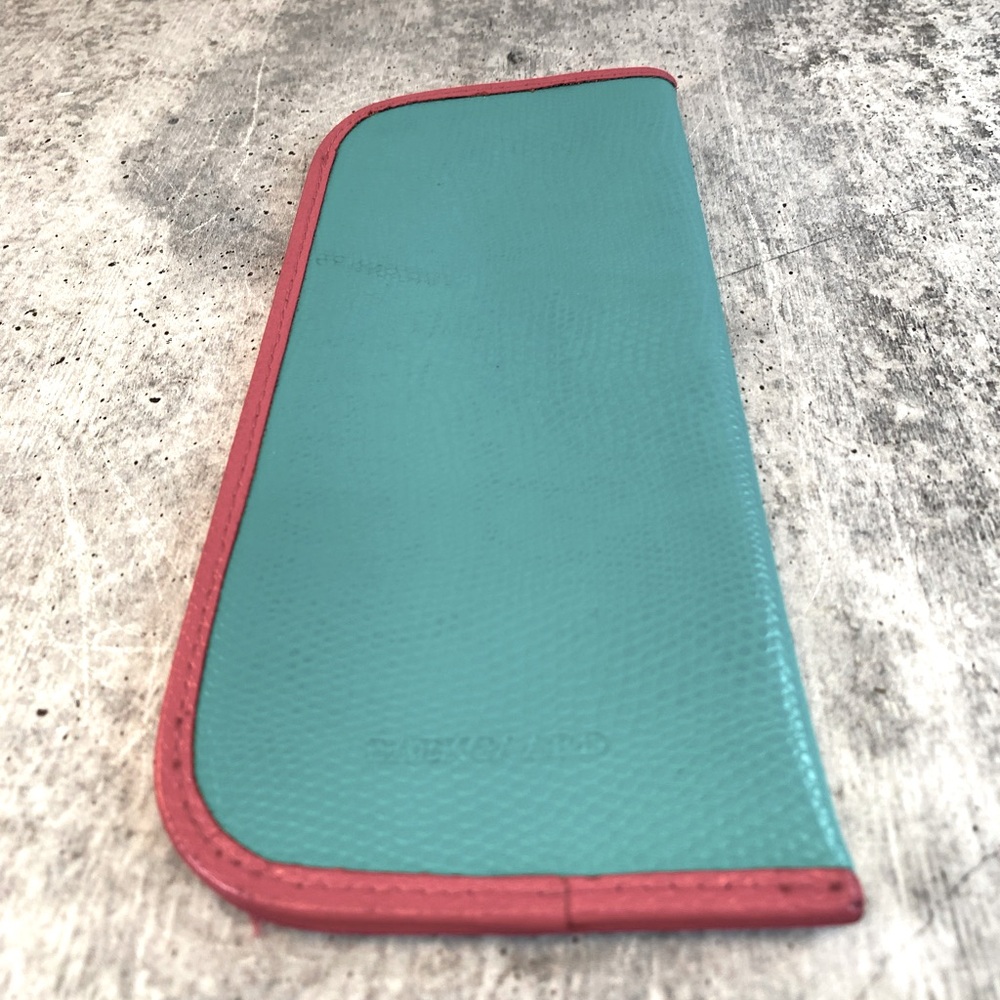 Baekgaard Teal Glasses Case